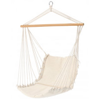 Hamac suspendat tip scaun brazilian, 60x120x130cm, 150kg, bej Hamac suspendat tip scaun brazilian, 60x120x130cm, 150kg, bej