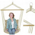 Hamac suspendat tip scaun brazilian, 60x120x130cm, 150kg, bej [10]