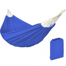 Hamac doua persoane, Sersimo, 200x150 cm, 200kg, albastru