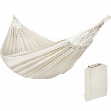 Hamac doua persoane, Sersimo, 200x150 cm, 200kg, crem