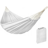 Hamac doua persoane, Sersimo, 200x150 cm, 200kg, gri Hamac doua persoane, Sersimo, 200x150 cm, 200kg, gri