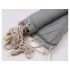 Hamac suspendat tip scaun brazilian, 60x120x130cm, 150kg, gri [8]