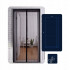 Plasa anti-insecte, cu inchidere magnetica, latime 80-100cm, inaltime 210-220cm, negru [6]