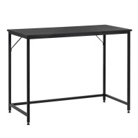 Birou cu blat MDF si cadru metalic, 100x50x76 cm, negru Birou cu blat MDF si cadru metalic, 100x50x76 cm, negru