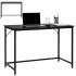 Birou cu blat MDF si cadru metalic, 100x50x76 cm, negru [5]