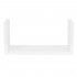 Set 3 rafturi de perete din MDF pentru decor si organizare, 30, 45 si 60 cm, alb [7]