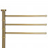 Suport cuier pentru prosoape cu 3 brate, inaltime 86cm, auriu lucios [9]