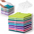 Set 10 organizatoare pentru separare si depozitare haine, stivuibile, 26x32 cm, alb [2]