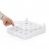 Set 10 organizatoare pentru separare si depozitare haine, stivuibile, 26x32 cm, alb [12]