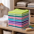 Set 10 organizatoare pentru separare si depozitare haine, stivuibile, 26x32 cm, alb [17]