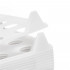 Set 10 organizatoare pentru separare si depozitare haine, stivuibile, 26x32 cm, alb [9]