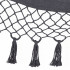 Hamac tip leagan suspendat pentru casa sau gradina HM44, gri inchis cu perne, 130x100cm, 150kg [12]