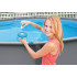 Dispenser chimic plutitor pentru piscina Intex 29040NP, 13 cm, plastic PP, alb si albastru [3]