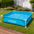 Piscina pentru copii Intex 57173NP Mini Frame 122x122x30 cm, cadru metalic, 342 litri, albastra [2]