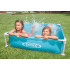 Piscina pentru copii Intex 57173NP Mini Frame 122x122x30 cm, cadru metalic, 342 litri, albastra [3]