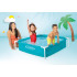 Piscina pentru copii Intex 57173NP Mini Frame 122x122x30 cm, cadru metalic, 342 litri, albastra [4]