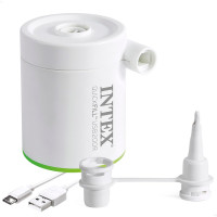 Pompa electrica Intex 66637 QuickFill USB200R, umflare si dezumflare, 200 L/min, alimentare USB cu acumulator reincarcabil