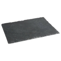 Platou servire Atmosphera din ardezie, 32x24 cm, negru Platou servire Atmosphera din ardezie, 32x24 cm, negru