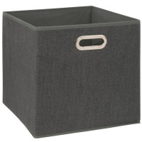 Cutie depozitare 5Five, polipropilena, pliabila, 31x31x31 cm, gri inchis Cutie depozitare 5Five, polipropilena, pliabila, 31x31x31 cm, gri inchis