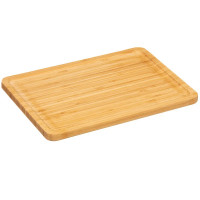 Platou servire Atmosphera din bambus, 28x20 cm, maro natur Platou servire Atmosphera din bambus, 28x20 cm, maro natur