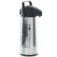 Termos bauturi 5Five Neta, inox, 1.8 litri, 17x13x36 cm, argintiu