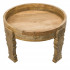 Masuta cafea rotunda Atmosphera Gypsy din lemn masiv de manguier, 51x34 cm, maro [4]