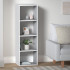 Biblioteca 5Five Mix n'Modul cu 4 compartimente, 35x32x134 cm, alb [3]