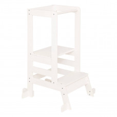 Turn observatie copii Atmosphera Lea din lemn de pin, 51x51x90 cm, alb Turn observatie copii Atmosphera Lea din lemn de pin, 51x51x90 cm, alb