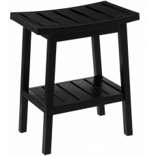Taburet depozitare 5Five Bambou Natural, bambus, 40x25x46 cm, negru Taburet depozitare 5Five Bambou Natural, bambus, 40x25x46 cm, negru
