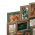 Rama foto Atmosphera Julia colaj 12 poze 10x15 cm, MDF si sticla, 65x51 cm, multicolor [3]