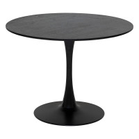 Masa rotunda Atmosphera Elias, 102x76 cm, MDF si metal, negru Masa rotunda Atmosphera Elias, 102x76 cm, MDF si metal, negru