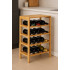Raft sticle de vin Linha din bambus pentru 12 sticle, 35x24x47 cm, natur [4]