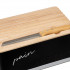 Cutie paine 5Five Color Edition cu capac din lemn, include cutit, 33x21x15 cm, negru [8]