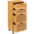 Comoda 5Five Sicela cu 4 sertare, bambus, 40x30x98 cm, natur [4]