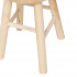 Taburet Atmosphera Nyar din lemn de paulownia, 28x41 cm, bej natur [3]