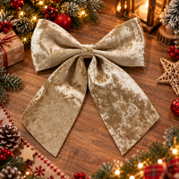 Funda decorativa din catifea pentru bradul de Craciun, dimensiuni 28x34 cm, material cu textura moale si catifelata, ideala pentru realizarea aranjame