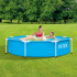 Piscina rotunda Intex cadru metalic 28205NP, 244x51 cm [7]