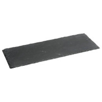 Platou servire Atmosphera ardezie, 11x30 cm, negru Platou servire Atmosphera ardezie, 11x30 cm, negru