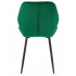 (DL) Scaun dining Milare pentru bucatarie tapitat cu catifea, 80x58x87cm, verde [8]