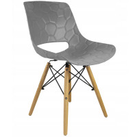 (DL) Scaun dining Lars pentru bucatarie, 40x45x78cm, gri (DL) Scaun dining Lars pentru bucatarie, 40x45x78cm, gri