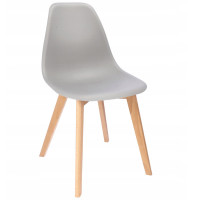 (DL) Scaun dining Ada pentru bucatarie, 40x46x82cm, gri (DL) Scaun dining Ada pentru bucatarie, 40x46x82cm, gri