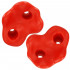 Set 10 pietre de catarare pentru copii, din plastic, suprafata antiderapanta, accesorii montaj incluse, multicolor [12]