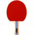 Set 2 palete de ping pong, cu 3 mingi, 25x15cm, negru cu rosu [5]