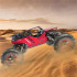 Masina Monster Truck Off-Road, 4x4, telecomanda, 26x14x17cm, rosu si negru [19]