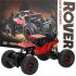 Masina Monster Truck Off-Road, 4x4, telecomanda, 26x14x17cm, rosu si negru [21]