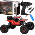 Masina Monster Truck Off-Road, 4x4, telecomanda, 26x14x17cm, rosu si negru [5]