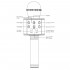 Microfon karaoke copii, wireless, cu acumulator, compatibil iOS si Android, functie de schimbare a vocii, roz [11]