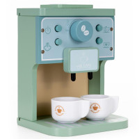 Jucarie din lemn aparat de cafea pentru copii, 8 piese, 15x12x20 cm, multicolor Jucarie din lemn aparat de cafea pentru copii, 8 piese, 15x12x20 cm, multicolor