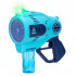 Pistol automat pentru baloane de sapun cu LED, acumulator inclus reincarcabil, 57 orificii, 24x24 cm, albastru [5]