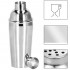 Set Cocktail Shaker Kit pentru barmani 750ml, KI12, suport bambus, 12 piese [7]